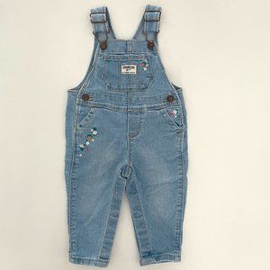 OshKosh Denim Overalls - 6 Months